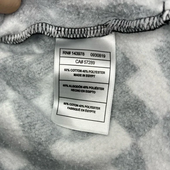 Puma | Allover Logo Graphic Hoodie | Black/White | Youth XL 18-20 - Picture 4 of 4